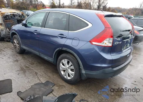 2013 Honda Cr-V Ex z USA, uszkodzony, nr VIN 5J6RM4H50DL015440